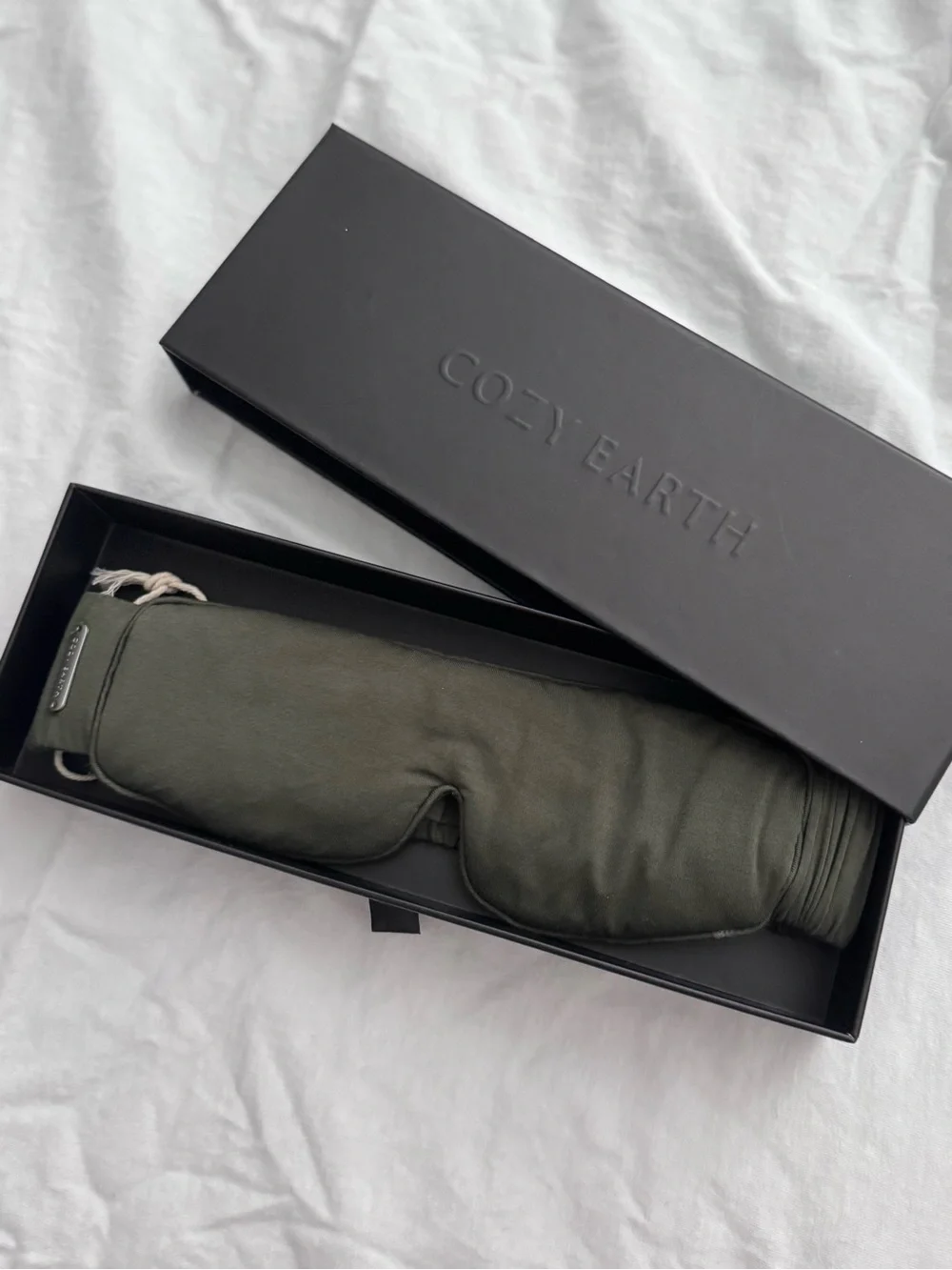Cozy Earth Women's Bamboo Stretch Knit Sleep Mask - One Size